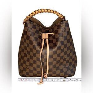 Louis Vuitton Brown Checkered Handbag